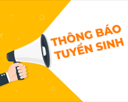 Thông báo tuyển sinh K24